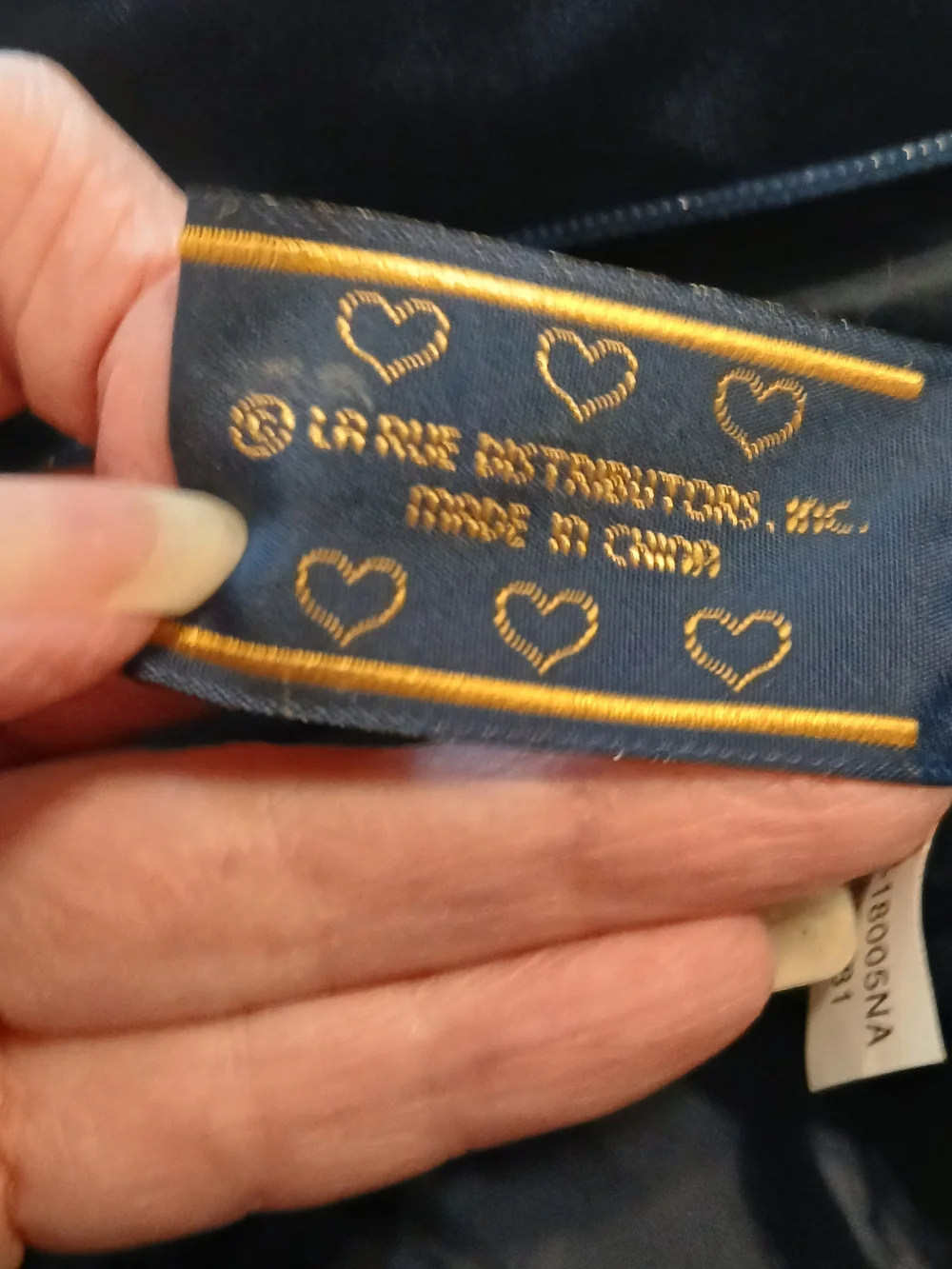 N/A elegant navy